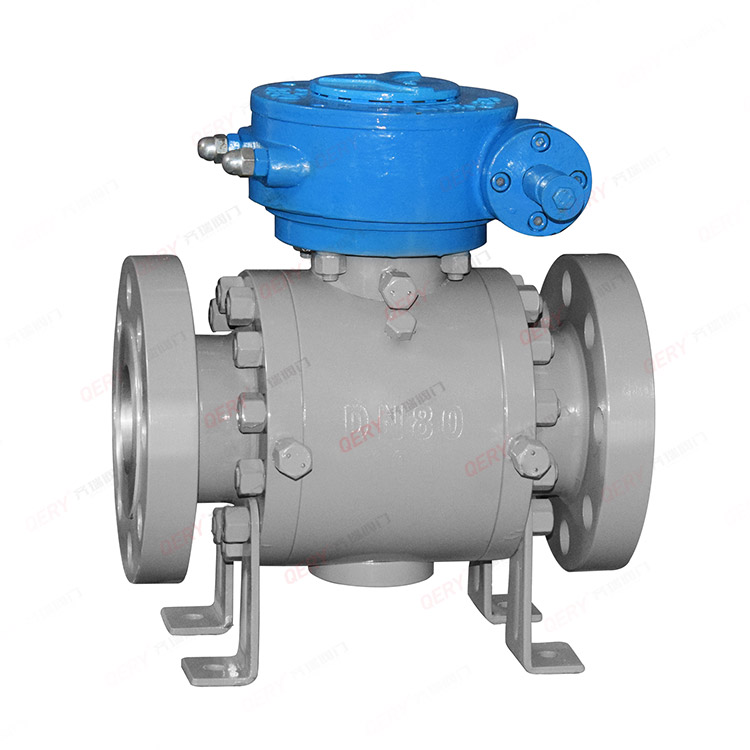 Forged steel flange ball valve