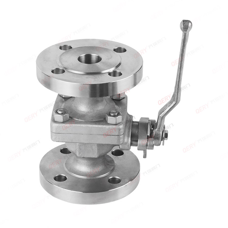 Forged steel ball valve with flange