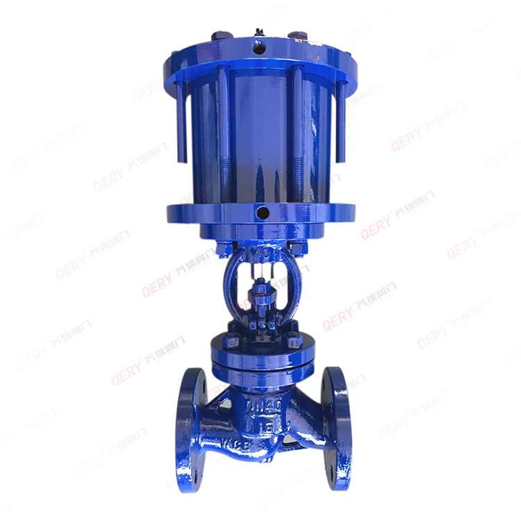 National standard pneumatic globe valve