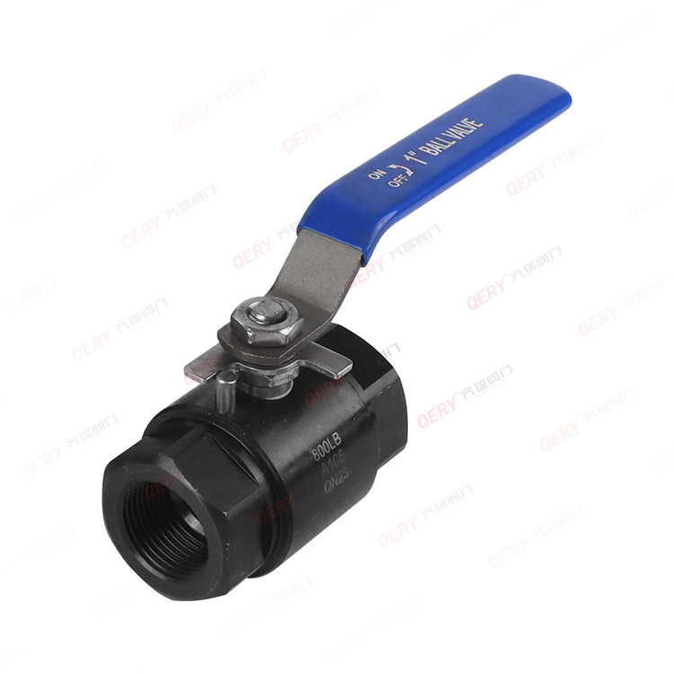 2PC Forged steel ball valve