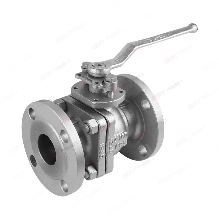 Cast steel flange ball valve